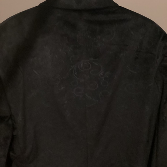 New Look Black Velvet Jacket size42 - Picture 4 of 8